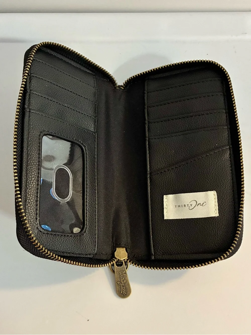 Thirty-One Slim Wallet - Black